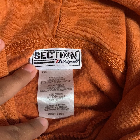 Majestic Tops Ut Austin Burnt Orange Hoodie Poshmark